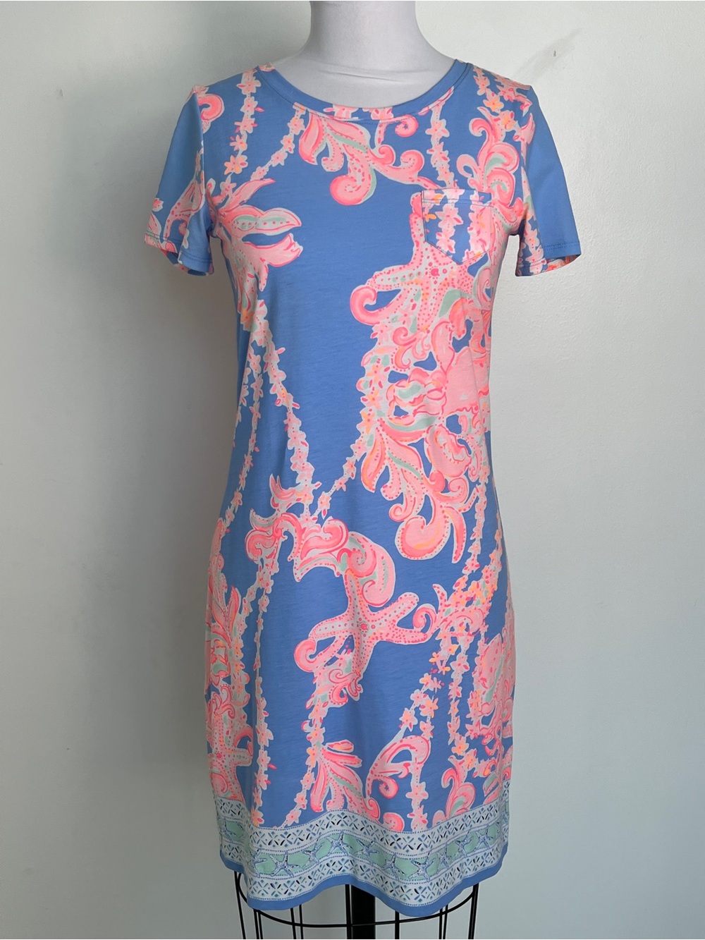 EUC! Lilly Pulitzer Declan Go with the Flow Dress Sz XS